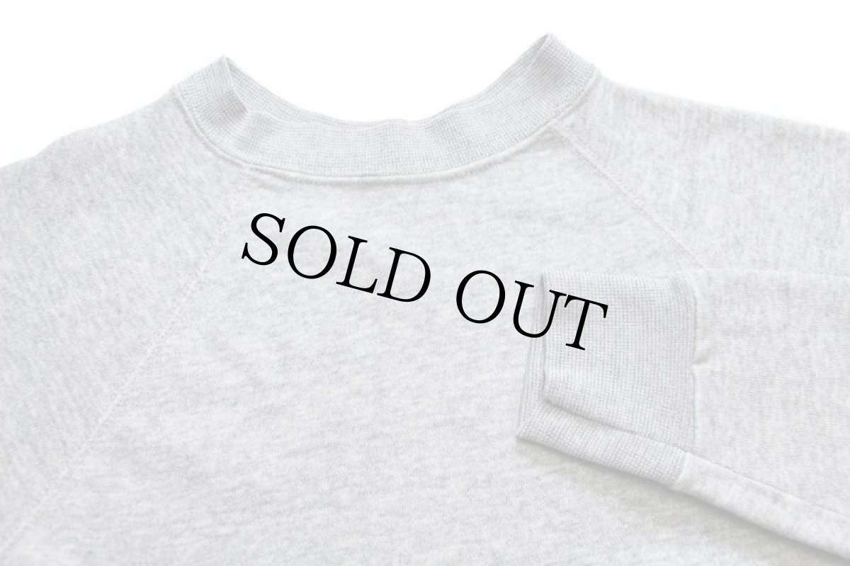 画像3: 80s USA製 Tultex 無地 スウェット 杢グレー XL★ブランク (3)