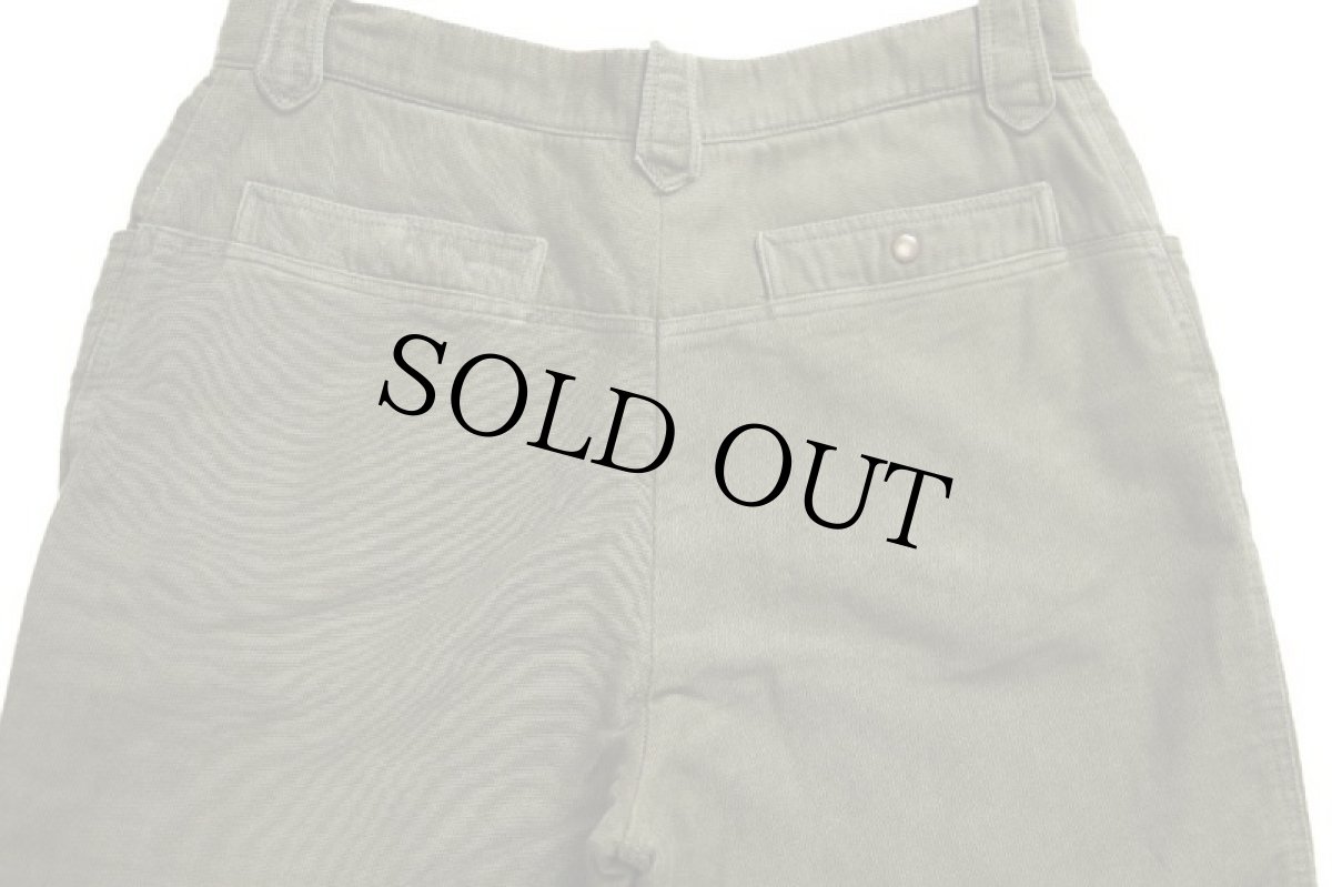 画像5: 90s イタリア製 Gco-bel コットンツイルパンツ オリーブ 52 (5)