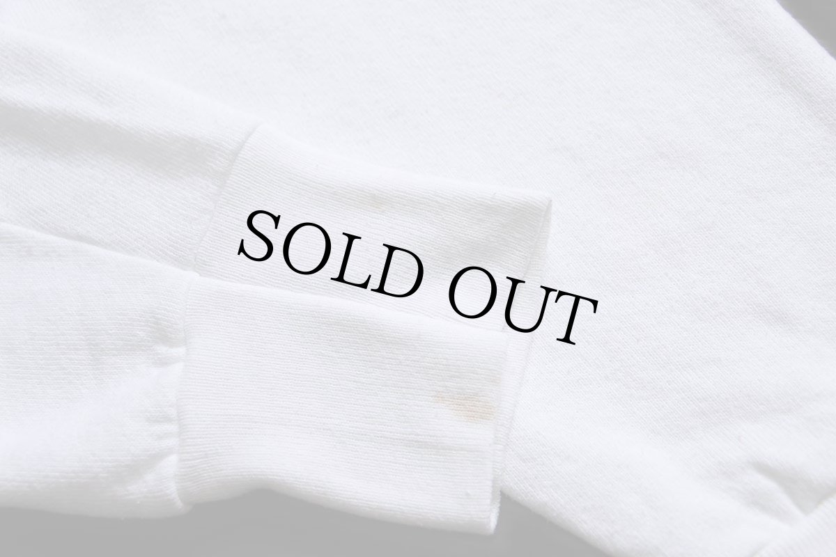 画像7: 90s USA製 SCREEN STARS 無地 スウェット 白 XL★ブランク (7)