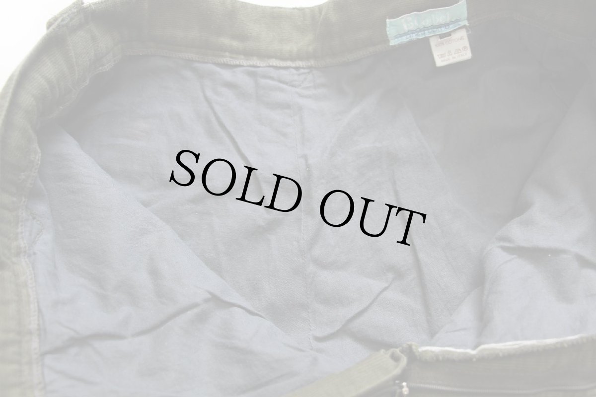 画像7: 90s イタリア製 Gco-bel コットンツイルパンツ オリーブ 52 (7)