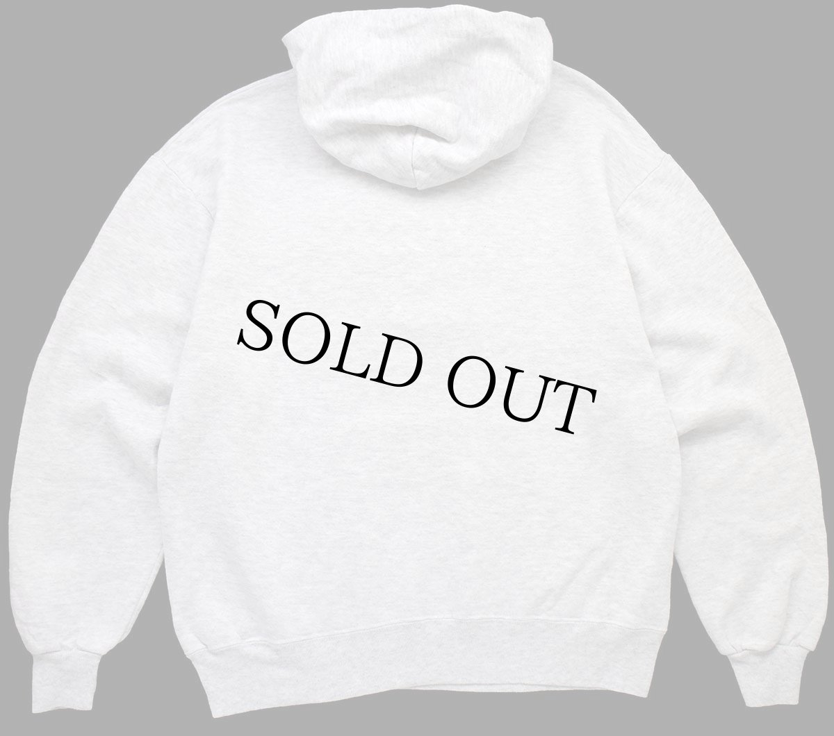 画像2: 90s USA製 HAMPTON TOWNSHIP SCHOOL DISTRICT スウェットパーカー 杢ライトグレー L (2)