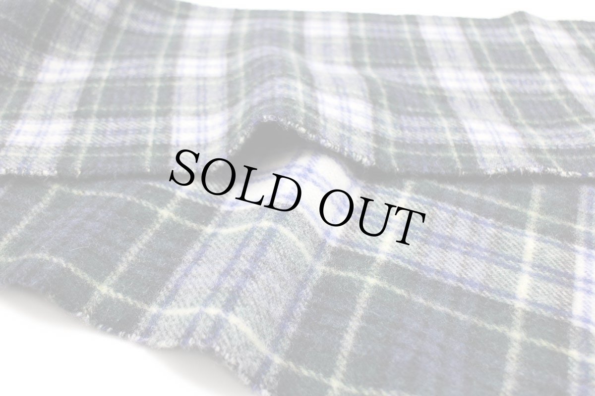 画像5: イタリア製 ポロ ラルフローレン タータンチェック ラムウール マフラー (5)