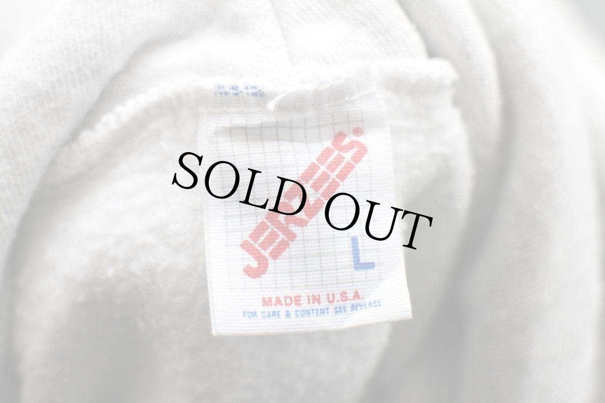 画像4: 90s USA製 HAMPTON TOWNSHIP SCHOOL DISTRICT スウェットパーカー 杢ライトグレー L (4)