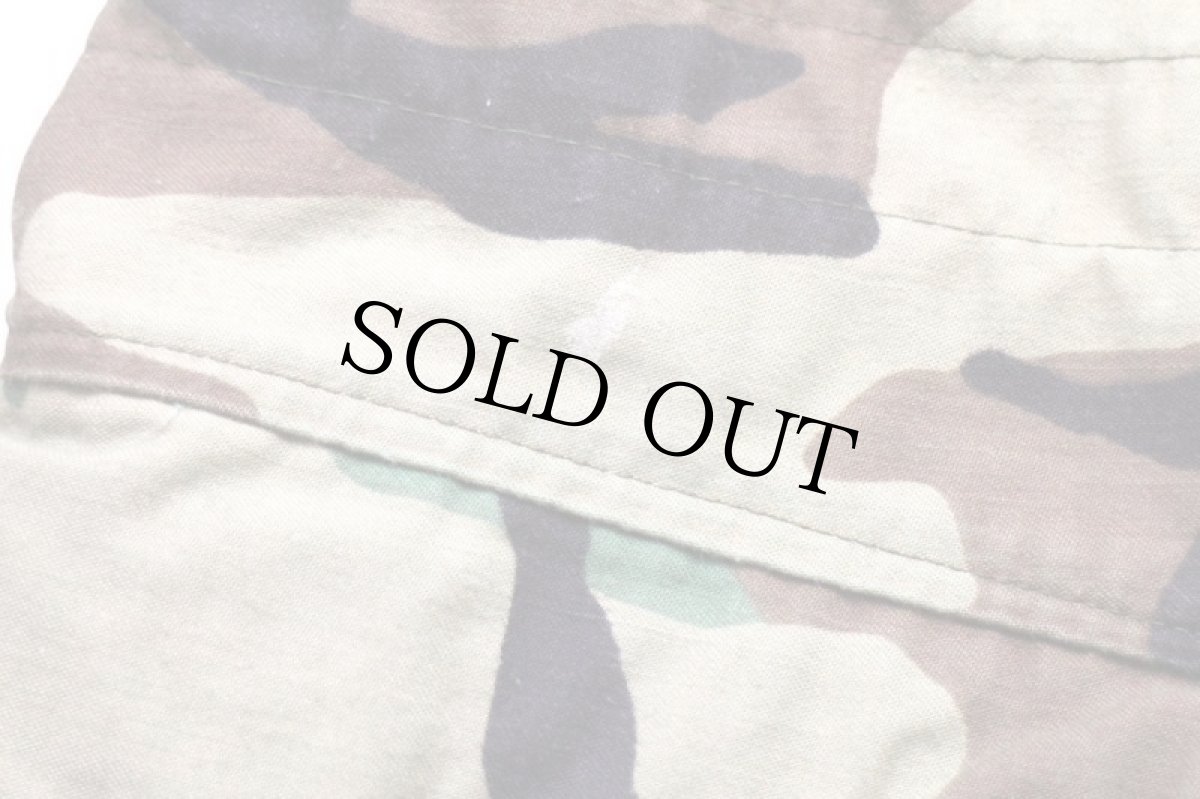 画像7: 90s 米軍 U.S.ARMY パッチ付き ウッドランドカモ M-65 フィールドジャケット M-XS★13 (7)