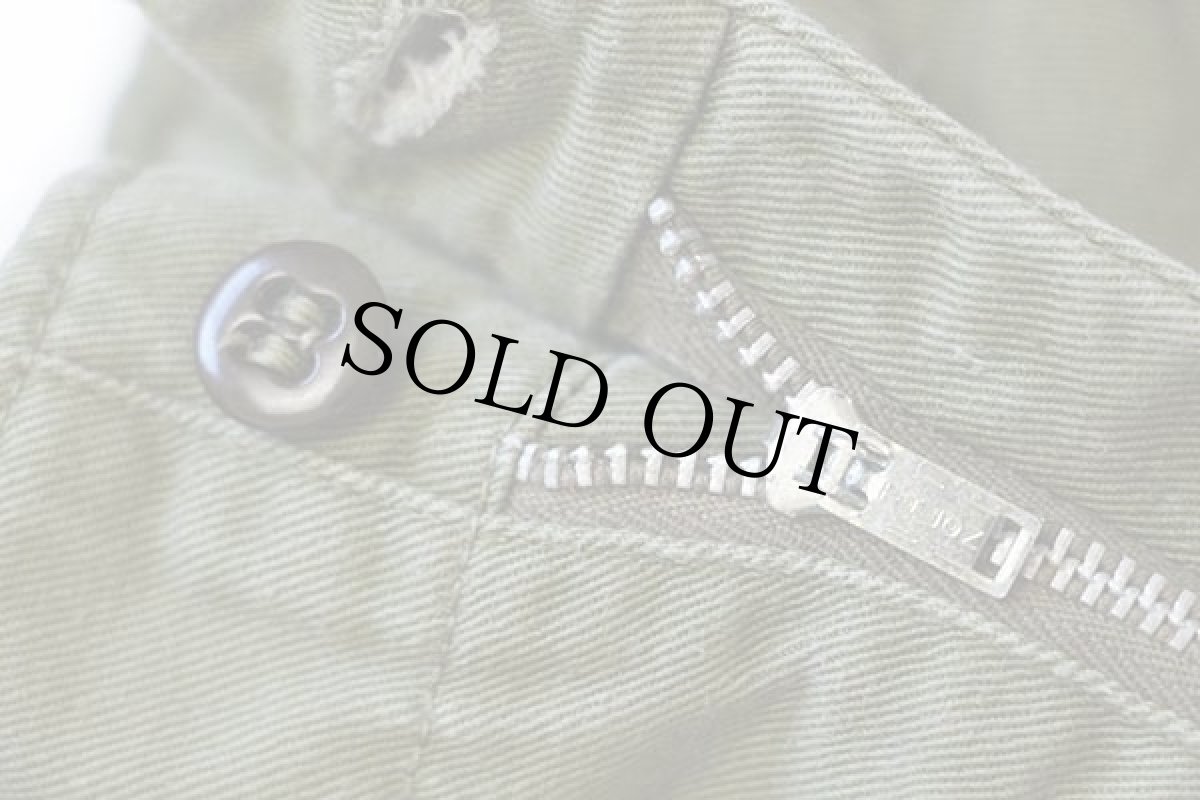 画像7: 60s BSA ボーイスカウト コットンツイル パンツ オリーブ w33 (7)