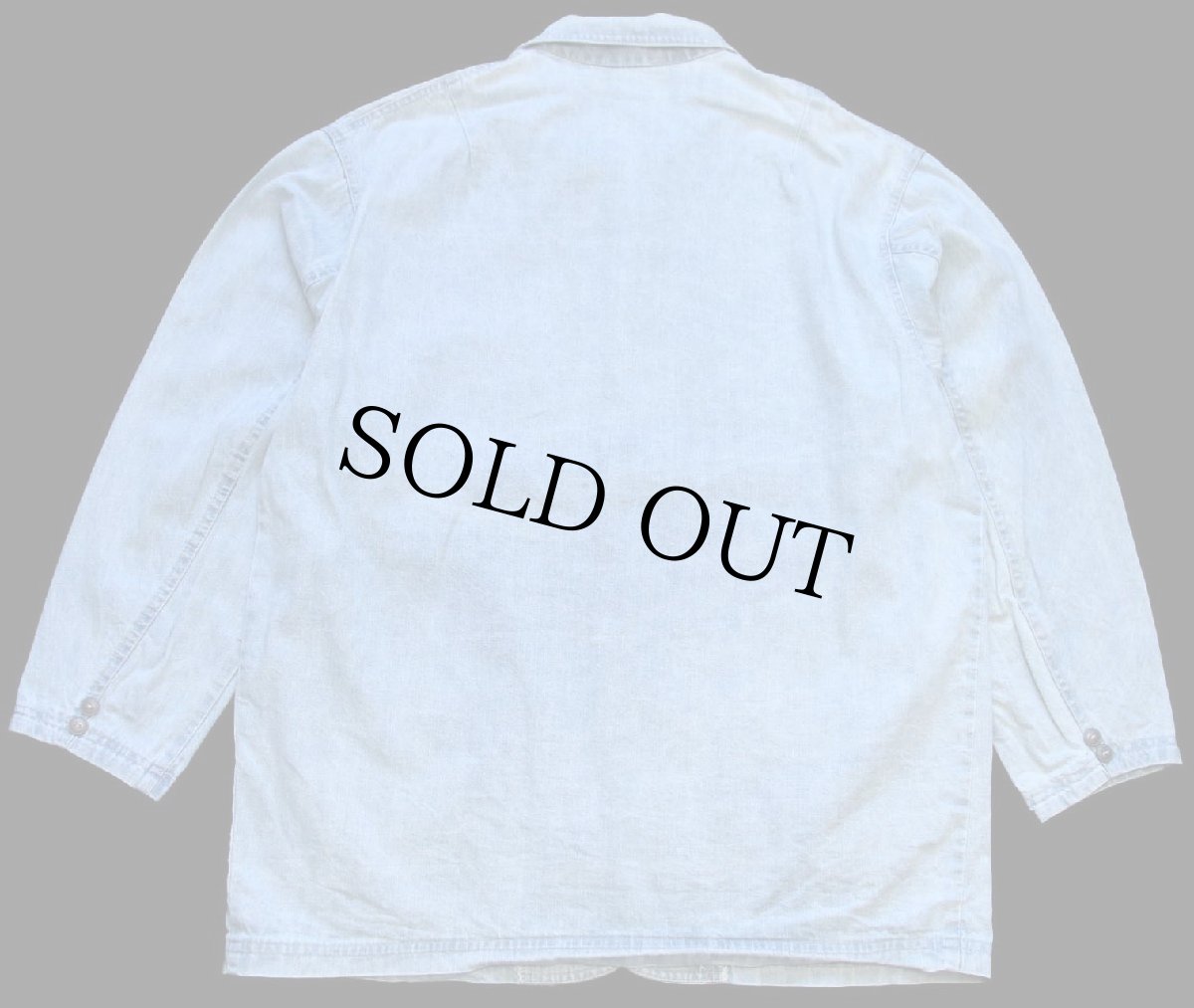 画像2: 80s イタリア製 Julian デニム カバーオール (2)