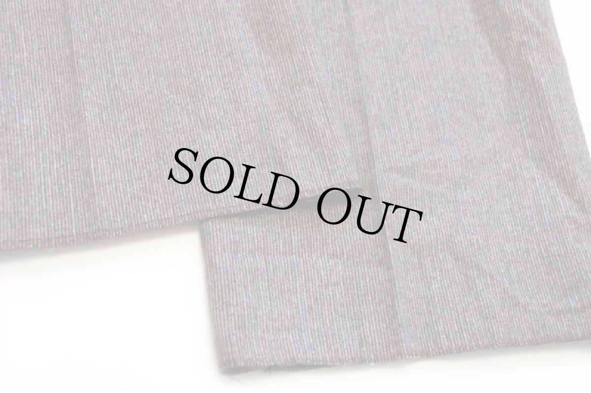 画像7: デッドストック★80s UNKNOWN チェック ツータック スラックス ツイード ウールパンツ 52 (7)