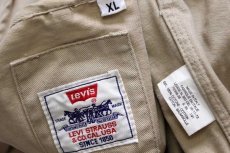 画像4: 90s イタリア製 Levi'sリーバイス コットンツイル フィッシングベスト ベージュ XL★ユーロ (4)