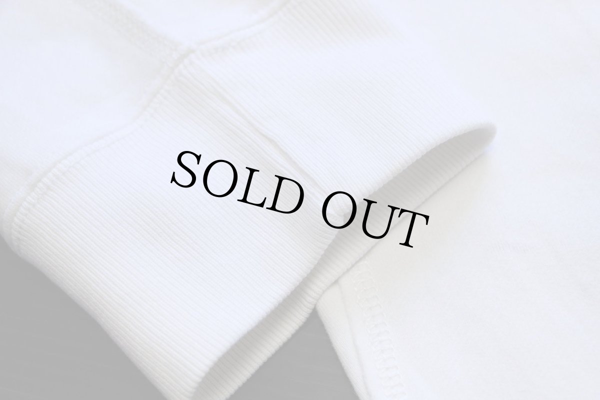 画像8: 00s ポロ ラルフローレン フェルトパッチ付き スウェット 切り替え ジャケット 白 L★ (8)