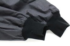 画像6: 80s USA製 Snap-on Tools スナップオン ロゴ刺繍 キルティングライナー レーシングジャケット 薄黒 (6)