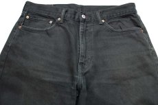 画像4: Levi'sリーバイス 751 ブラック デニムパンツ w36★SDP2516 (4)