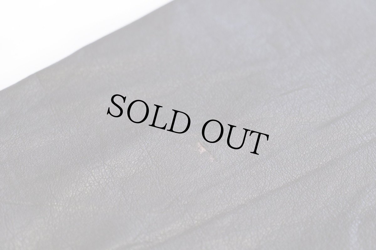 画像10: 80s MEMBERS ONLYメンバーズオンリー スタンドカラー シングルライダース レザージャケット 焦げ赤茶 42L (10)