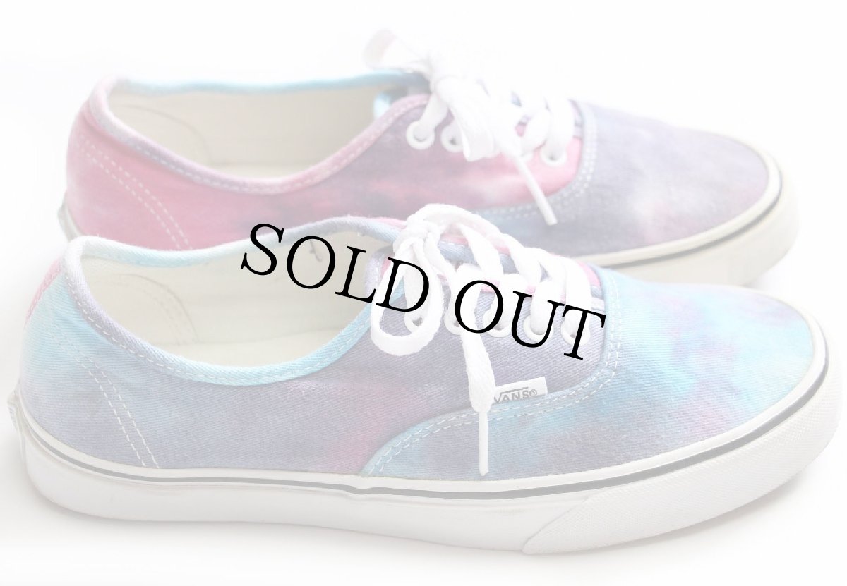 画像3: VANSバンズ AUTHENTICオーセンティック タイダイ染め 8/26cm★スニーカー (3)