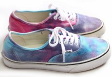 画像3: VANSバンズ AUTHENTICオーセンティック タイダイ染め 8/26cm★スニーカー (3)