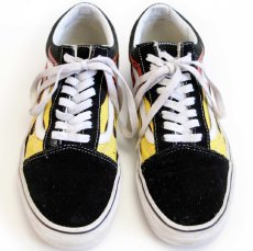 画像1: VANSバンズ OLD SKOOLオールドスクール フレイムス 7/25cm★スニーカー (1)