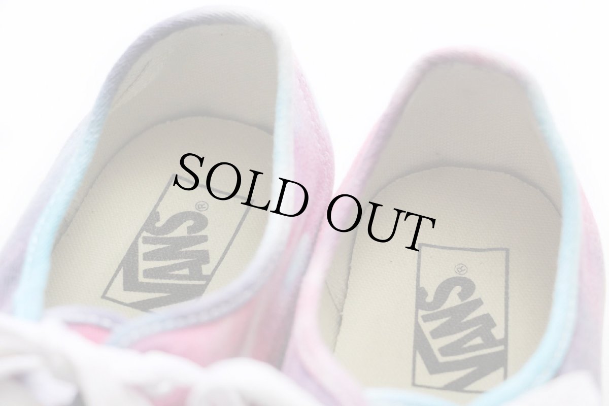 画像7: VANSバンズ AUTHENTICオーセンティック タイダイ染め 8/26cm★スニーカー (7)