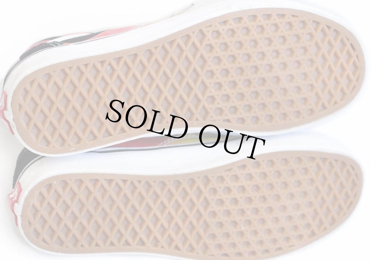 画像4: VANSバンズ OLD SKOOLオールドスクール フレイムス 7/25cm★スニーカー ファイヤーパターン (4)