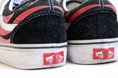 画像5: VANSバンズ OLD SKOOLオールドスクール フレイムス 7/25cm★スニーカー ファイヤーパターン (5)