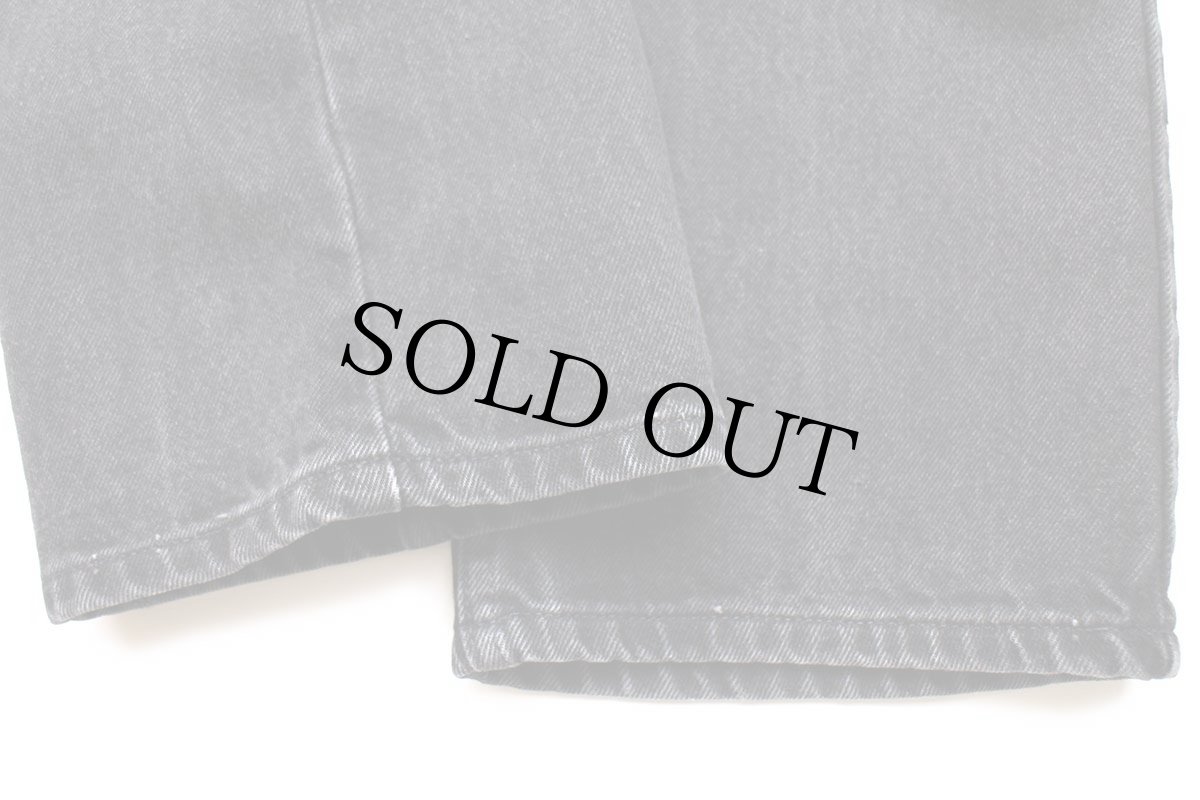 画像8: 90s カナダ製 Levi'sリーバイス 619 ブラック デニムパンツ w34 L32★SDP2521 (8)