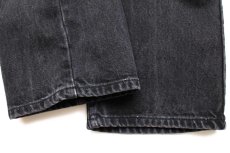 画像8: 90s カナダ製 Levi'sリーバイス 619 ブラック デニムパンツ w34 L32★SDP2521 (8)