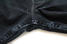 画像8: 90s フランス製 Levi'sリーバイス 534 ブラック デニムパンツ w31 L32★SDP2518 ユーロ (8)