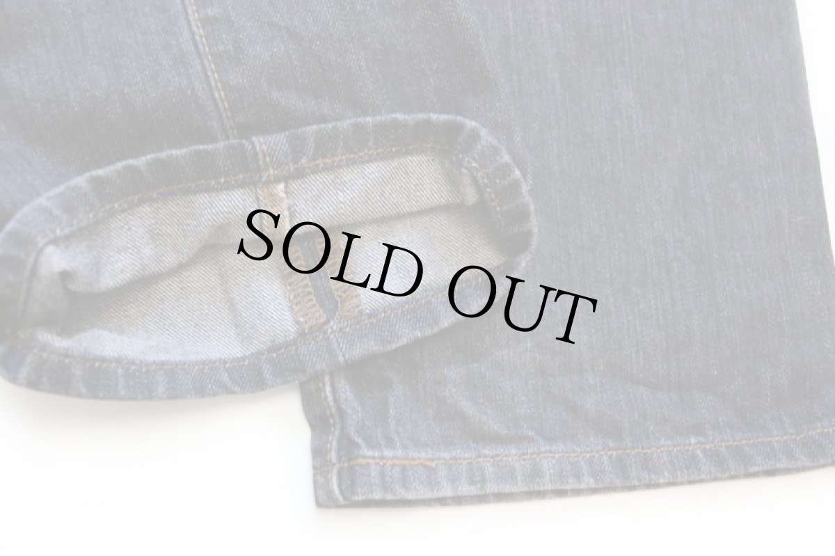 画像8: メキシコ製 Levi'sリーバイス 501 先染め ブラック デニムパンツ w34 L34★SDP2479 (8)