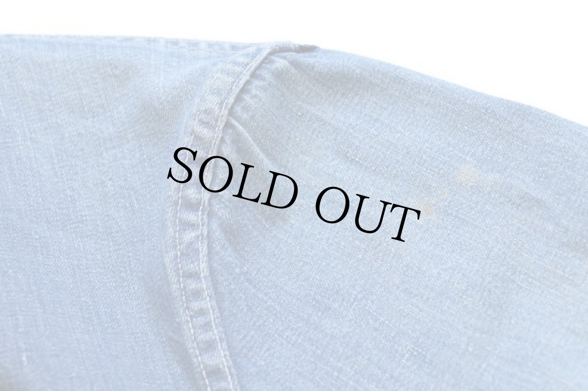 画像8: 40s UNKNOWN 大戦モデル 月桂樹ボタン インディゴ デニム カバーオール (8)