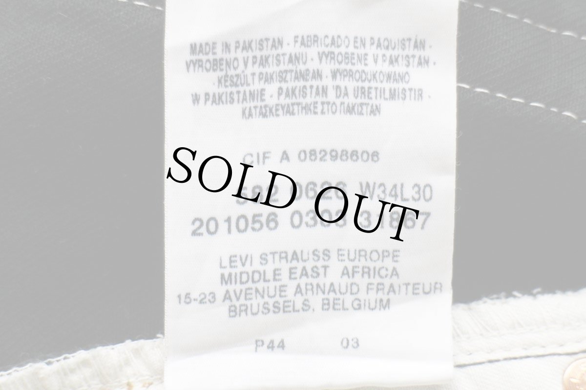 画像7: 00s Levi'sリーバイス 582 ブラック デニムパンツ w34★SDP2525 ユーロ (7)