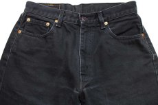 画像4: 90s フランス製 Levi'sリーバイス 534 ブラック デニムパンツ w31 L32★SDP2518 ユーロ (4)