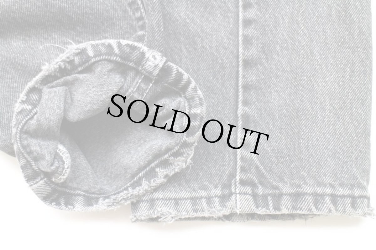 画像9: 90s USA製 Levi'sリーバイス 550 ブラック デニムパンツ フェード w31 L30★SDP2515 (9)