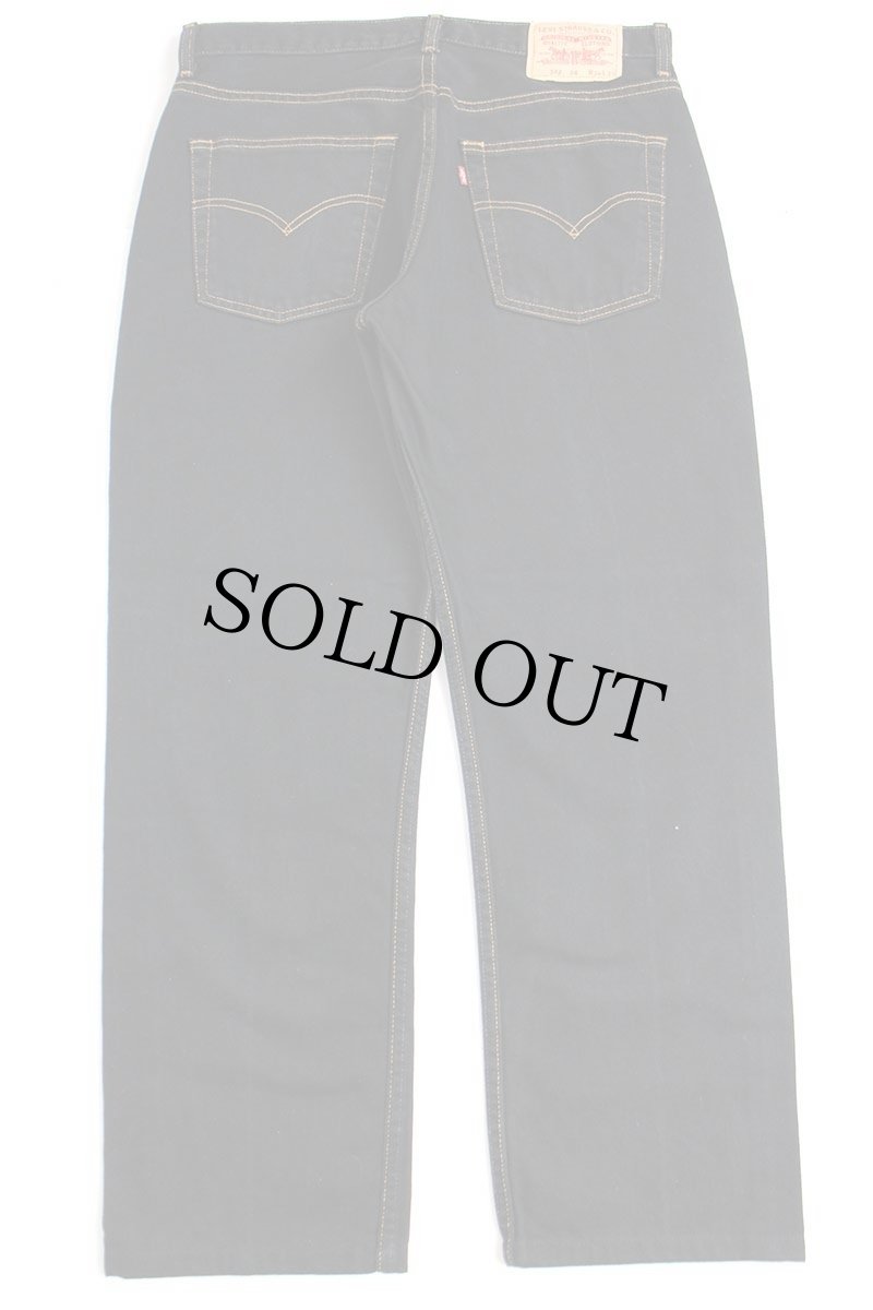 画像3: 00s Levi'sリーバイス 582 ブラック デニムパンツ w34★SDP2525 ユーロ (3)