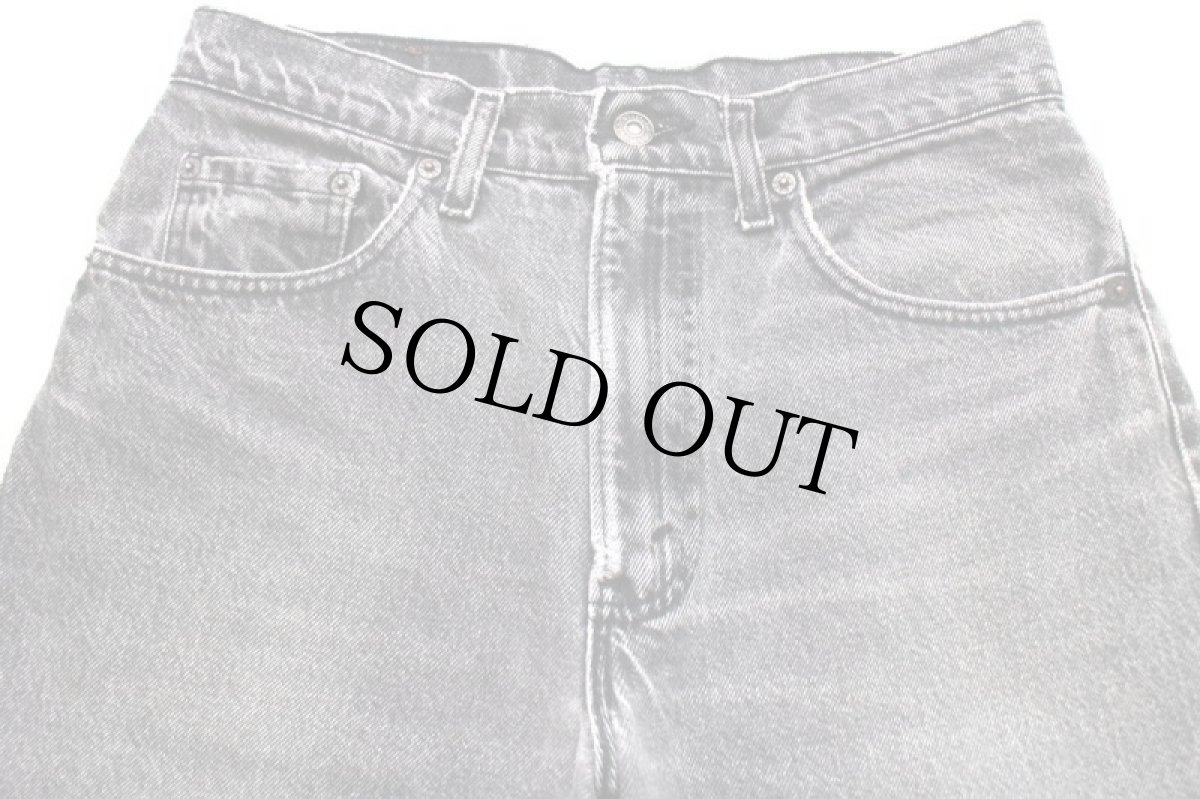 画像4: 90s USA製 Levi'sリーバイス 550 ブラック デニムパンツ フェード w31 L30★SDP2515 (4)