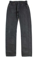 画像2: 90s フランス製 Levi'sリーバイス 534 ブラック デニムパンツ w31 L32★SDP2518 ユーロ (2)