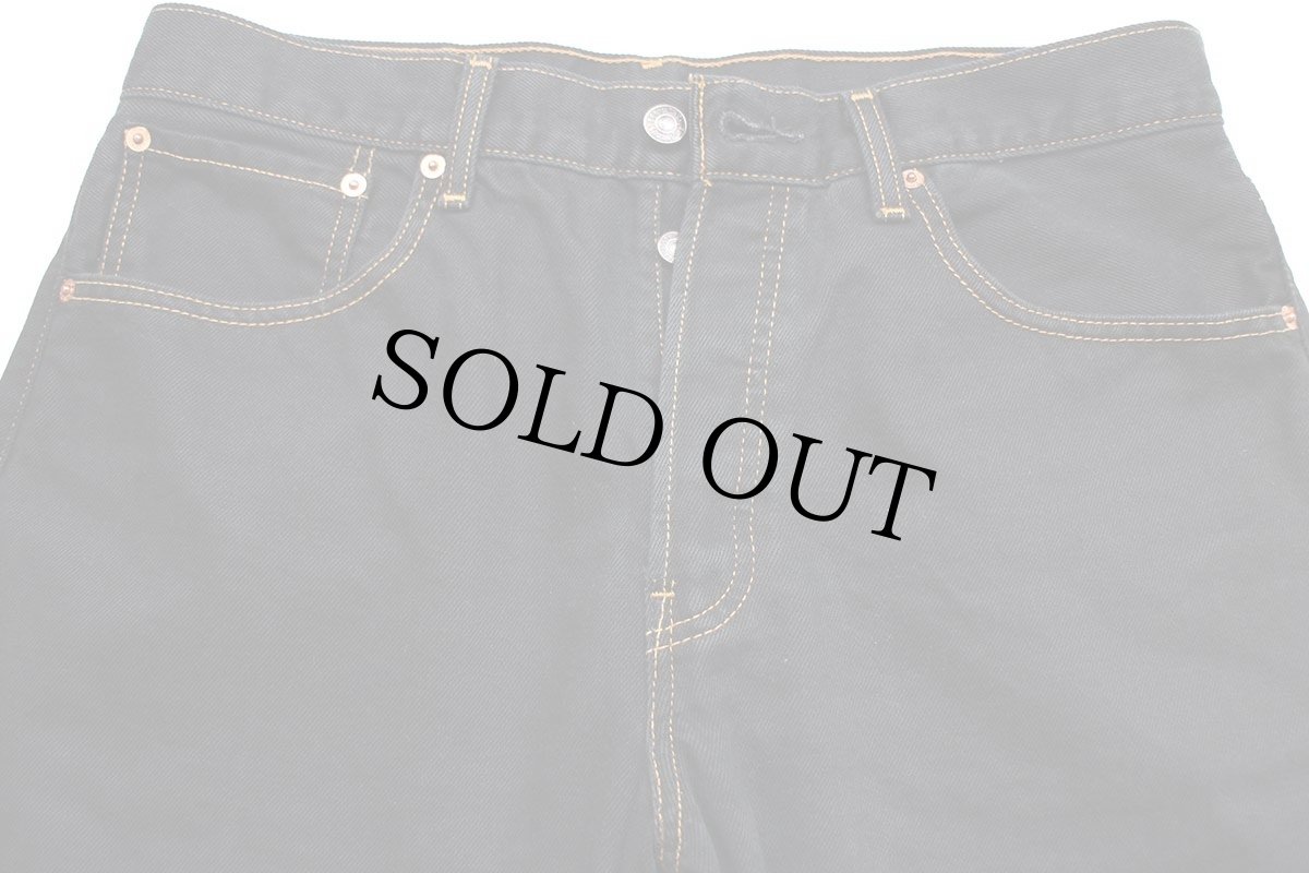 画像4: 00s Levi'sリーバイス 582 ブラック デニムパンツ w34★SDP2525 ユーロ (4)