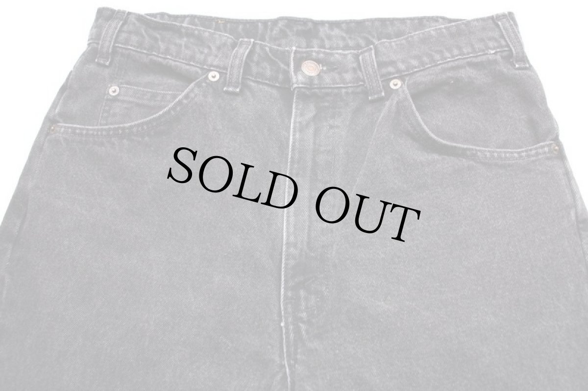 画像4: 90s カナダ製 Levi'sリーバイス 619 ブラック デニムパンツ w34 L32★SDP2521 (4)