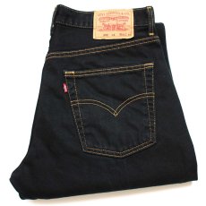 画像1: 00s Levi'sリーバイス 582 ブラック デニムパンツ w34★SDP2525 ユーロ (1)