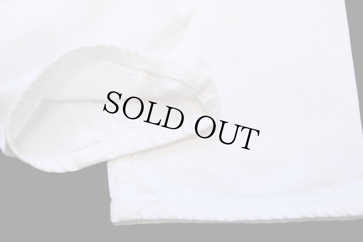 画像8: 00s メキシコ製 Levi'sリーバイス 501 ホワイト デニムパンツ w38 L30 (8)