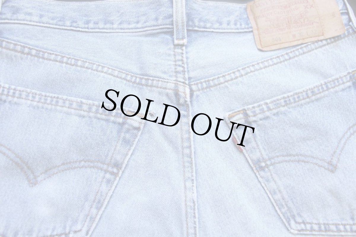 画像5: 90s USA製 Levi'sリーバイス 501 デニムパンツ w32 L32★96 (5)