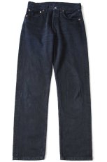 画像2: 90s 英国製 Levi'sリーバイス 501 後染め ブラック デニムパンツ w31 L32★SDP2486 ユーロ (2)