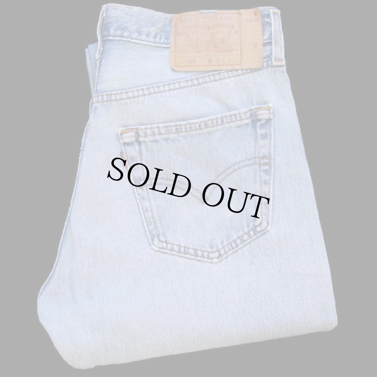 画像1: 90s USA製 Levi'sリーバイス 501 デニムパンツ w32 L32★96 (1)