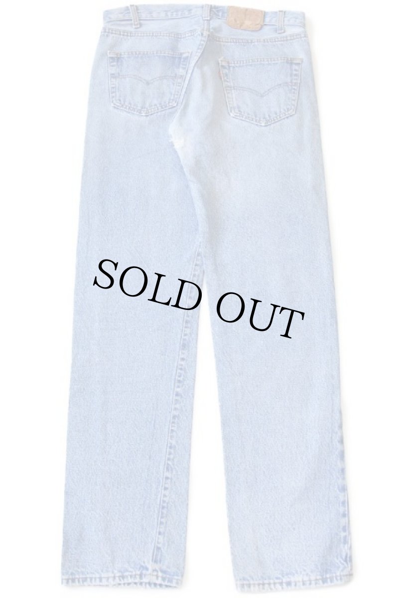 画像3: 80s USA製 Levi'sリーバイス 501 ダメージ デニムパンツ w34 L34 (3)