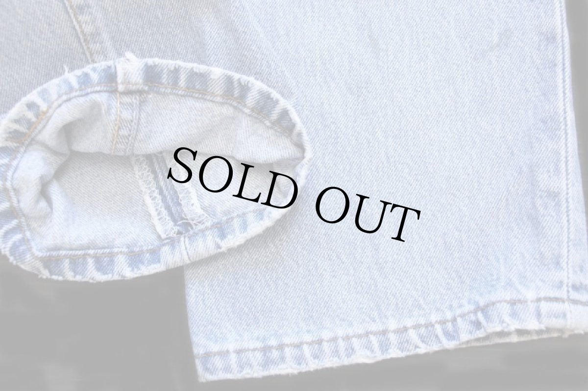 画像8: 90s USA製 Levi'sリーバイス 501 デニムパンツ w32 L32★96 (8)