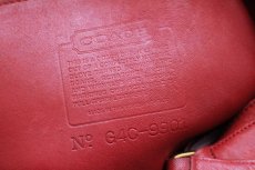 画像5: USA製 COACH オールド コーチ CHESTER BAG レザー ショルダーバッグ 赤★9901 (5)