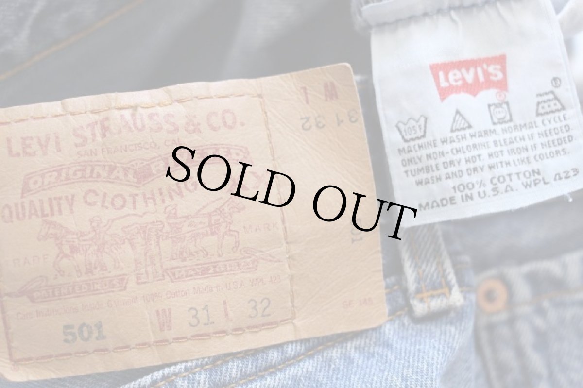 画像6: 90s USA製 Levi'sリーバイス 501 デニムパンツ w31★97 (6)