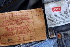 画像6: 90s USA製 Levi'sリーバイス 501 デニムパンツ w31★97 (6)