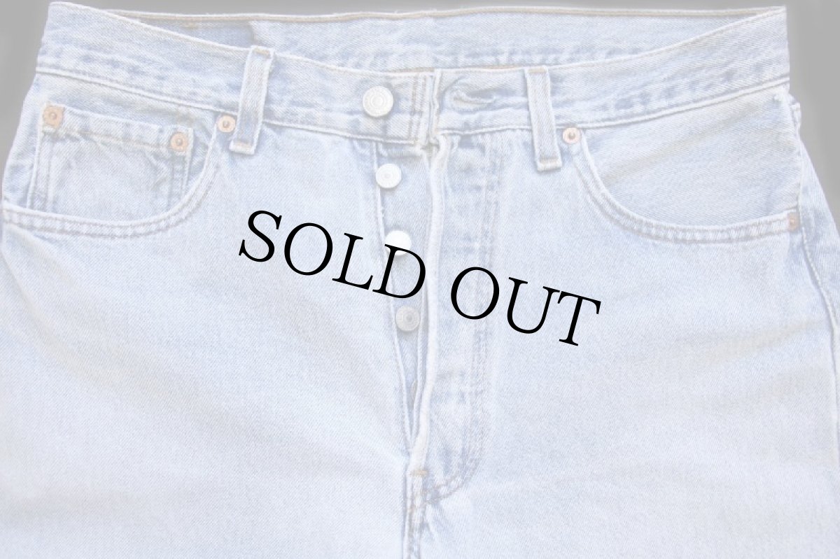 画像4: 90s USA製 Levi'sリーバイス 501 デニムパンツ w32 L32★96 (4)