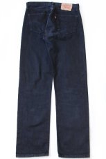 画像3: 90s 英国製 Levi'sリーバイス 501 後染め ブラック デニムパンツ w31 L32★SDP2486 ユーロ (3)