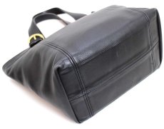 画像4: USA製 COACH オールド コーチ レザー ハンドバッグ 黒★4133 (4)