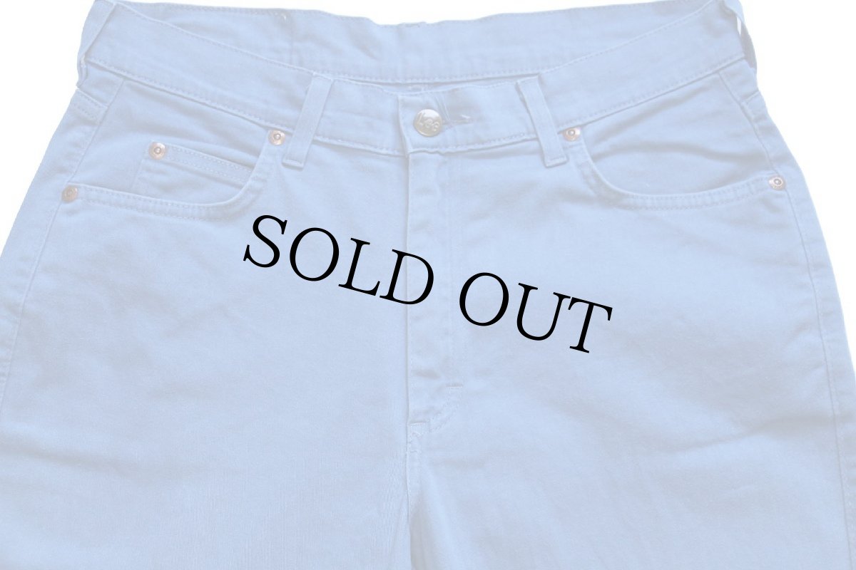 画像4: Leeリー FLARE ストレッチ フレア パンツ スカイブルー 30-31★ユーロ (4)