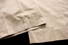 画像7: 80s フランス製 CHEMISE LACOSTE ラコステ LOISIRS ツータック スラックス パンツ カーキ 50 (7)